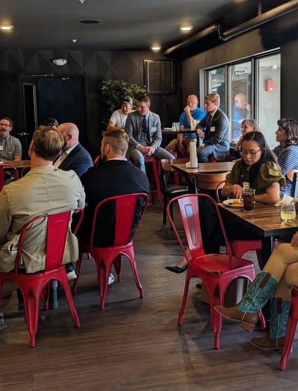 A busy NIA member meeting in a Colorado Springs venue